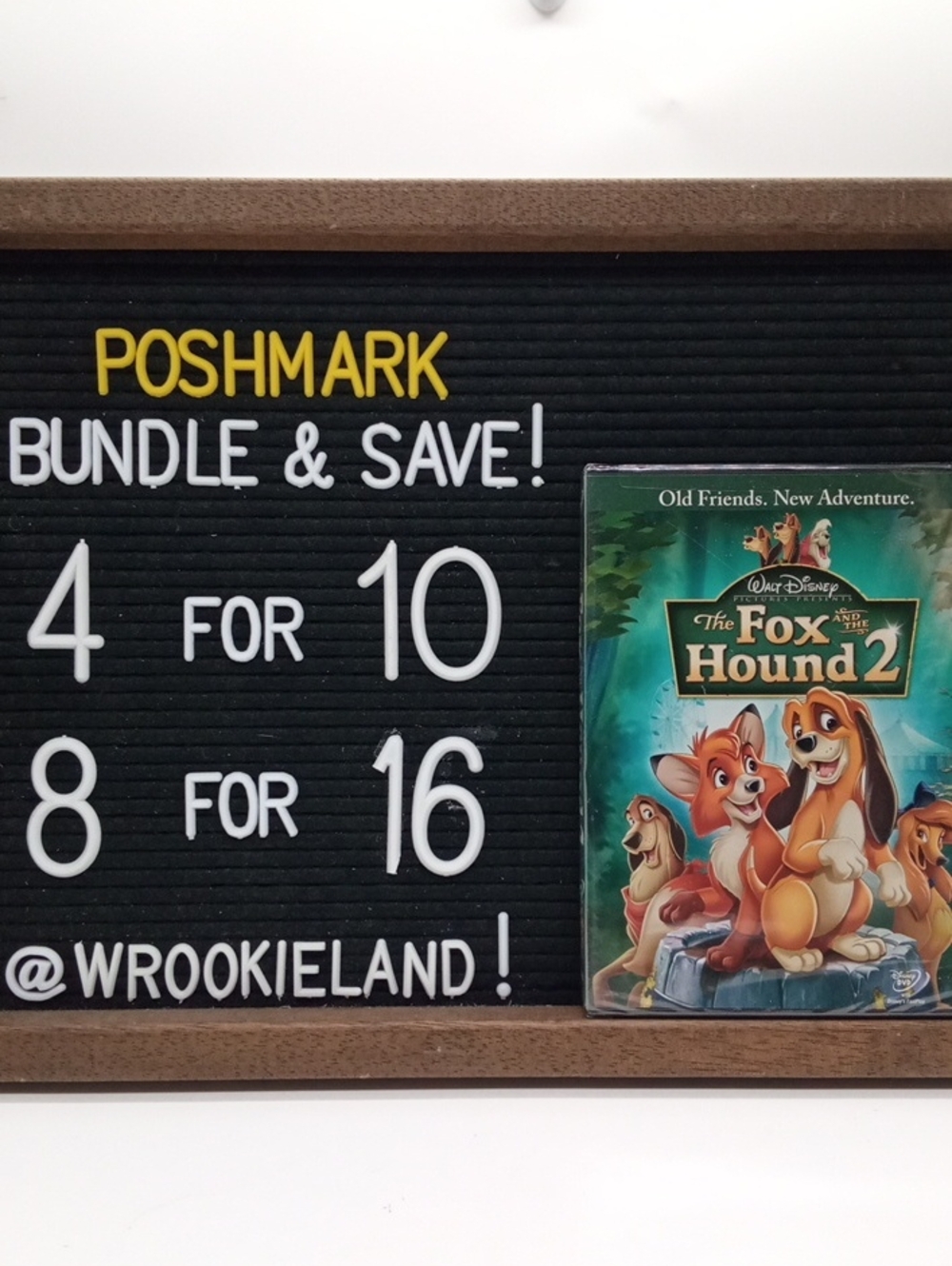 Disney The Fox And The Hound 2 DVD#H100